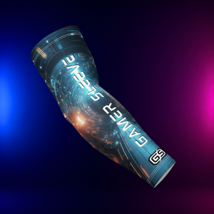 Gamer Sleeve compression arm sleeve — premium gaming sleeve and esports peripheral for PC gamers and streamers