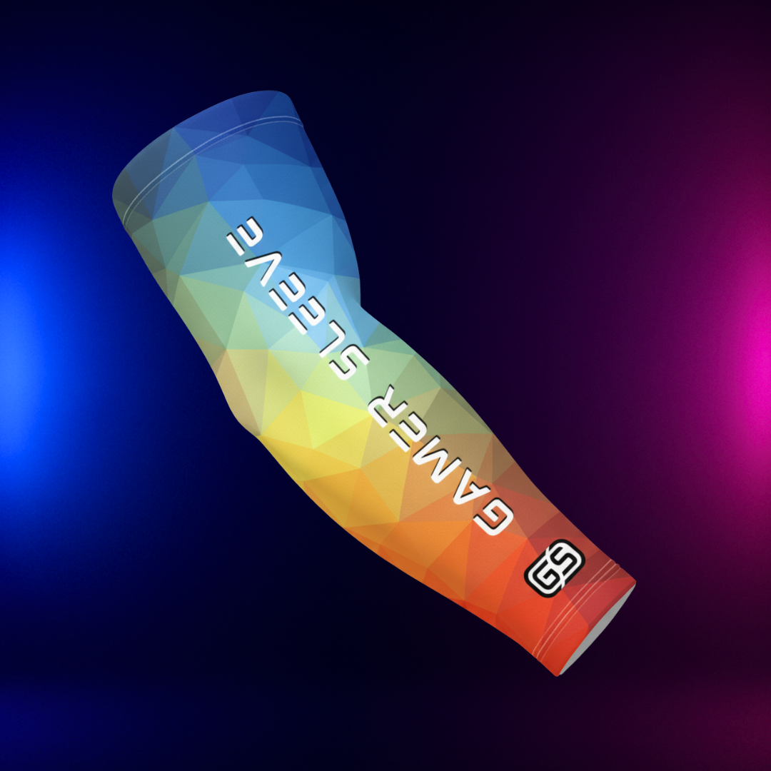 Gamer Sleeve compression arm sleeve — premium gaming sleeve and esports peripheral for PC gamers and streamers