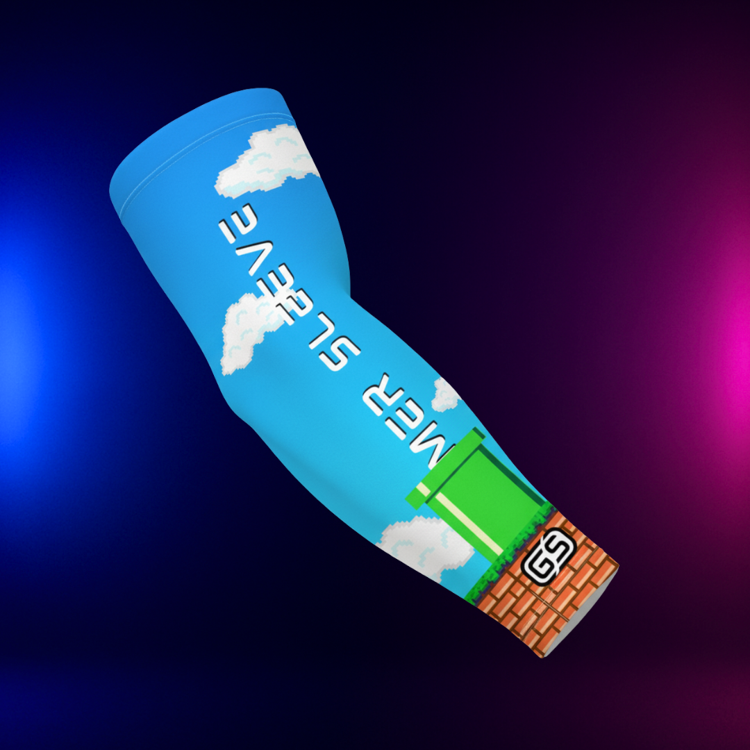 Gamer Sleeve compression arm sleeve — premium gaming sleeve and esports peripheral for PC gamers and streamers