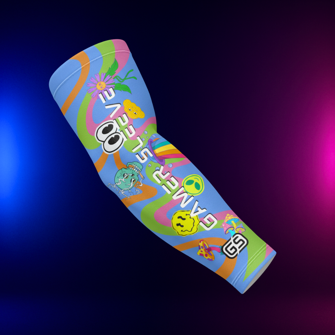 Gamer Sleeve compression arm sleeve — premium gaming sleeve and esports peripheral for PC gamers and streamers