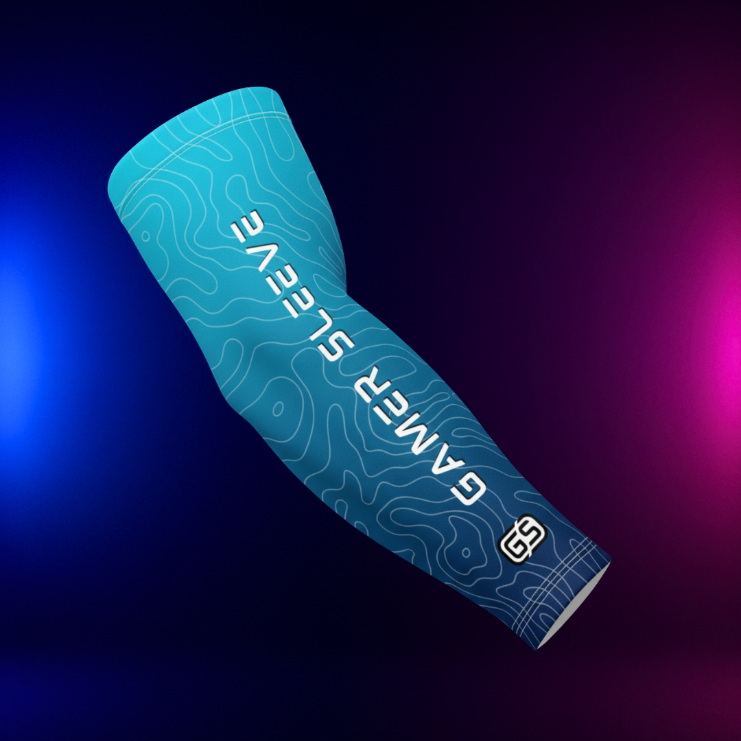 Gamer Sleeve compression arm sleeve — premium gaming sleeve and esports peripheral for PC gamers and streamers