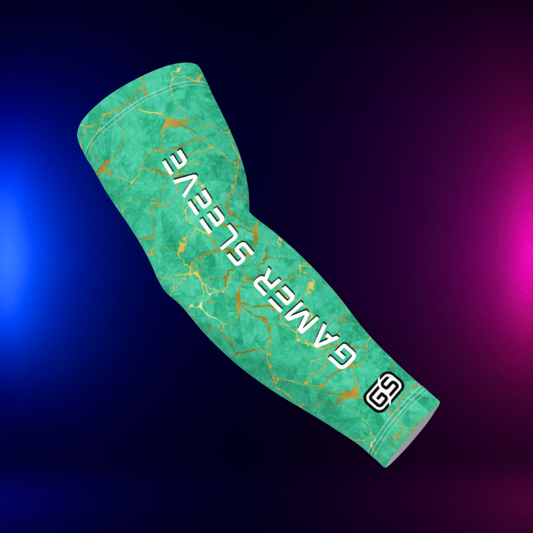 Gamer Sleeve compression arm sleeve — premium gaming sleeve and esports peripheral for PC gamers and streamers