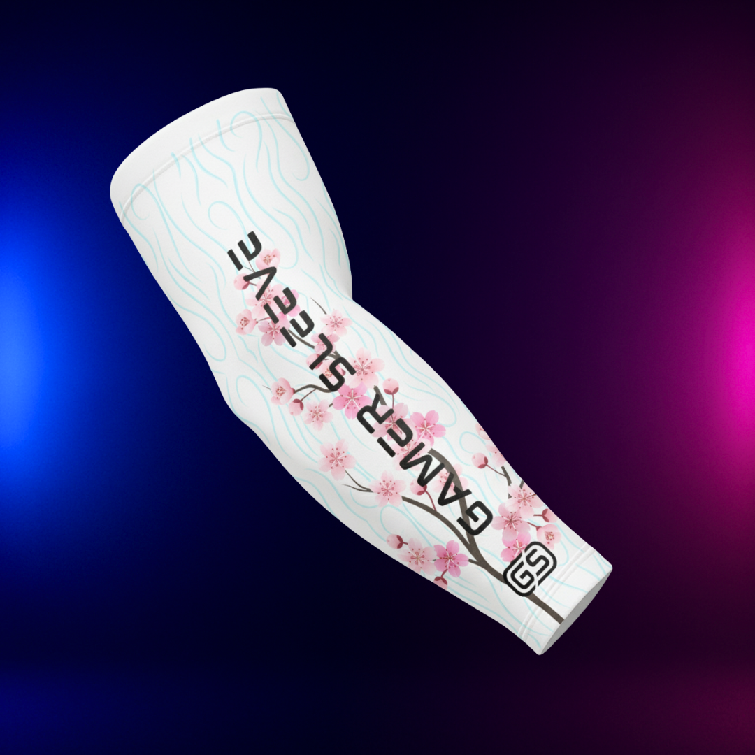 Gamer Sleeve compression arm sleeve — premium gaming sleeve and esports peripheral for PC gamers and streamers