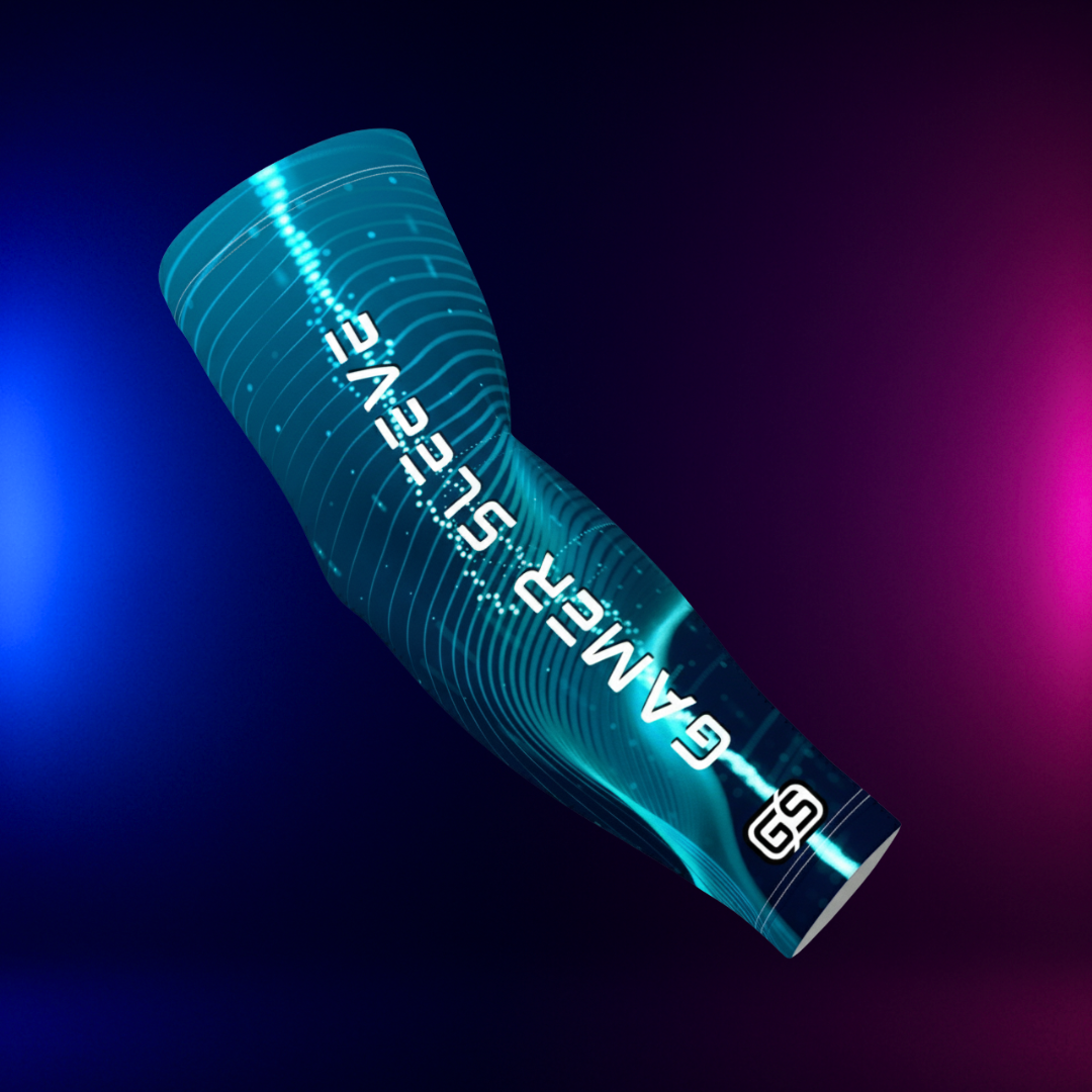Gamer Sleeve compression arm sleeve — premium gaming sleeve and esports peripheral for PC gamers and streamers