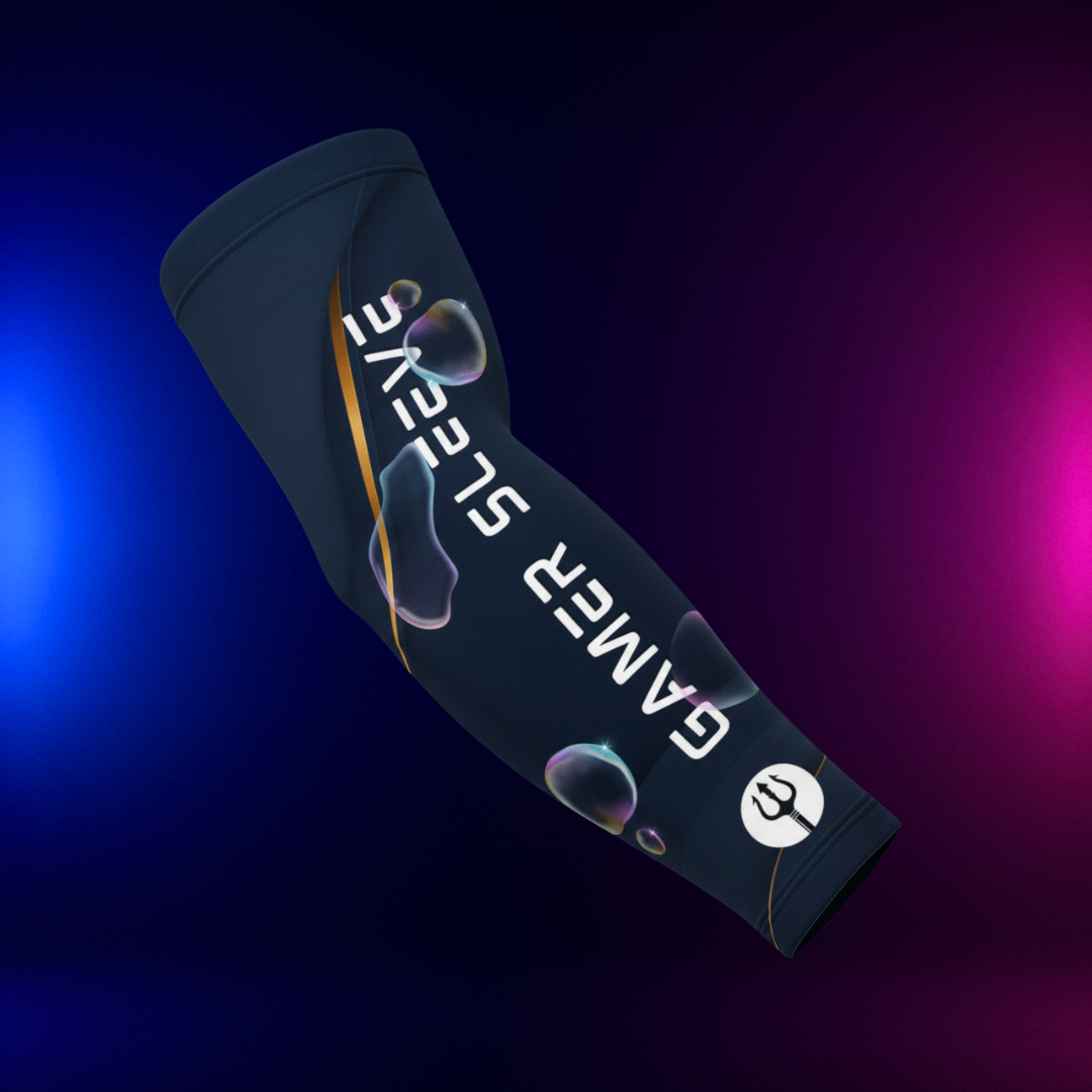 Gamer Sleeve compression arm sleeve — premium gaming sleeve and esports peripheral for PC gamers and streamers