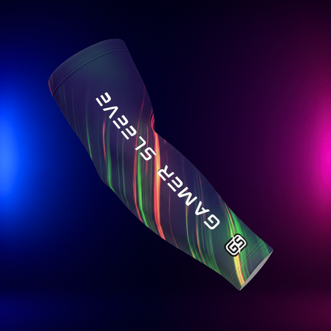 Gamer Sleeve compression arm sleeve — premium gaming sleeve and esports peripheral for PC gamers and streamers