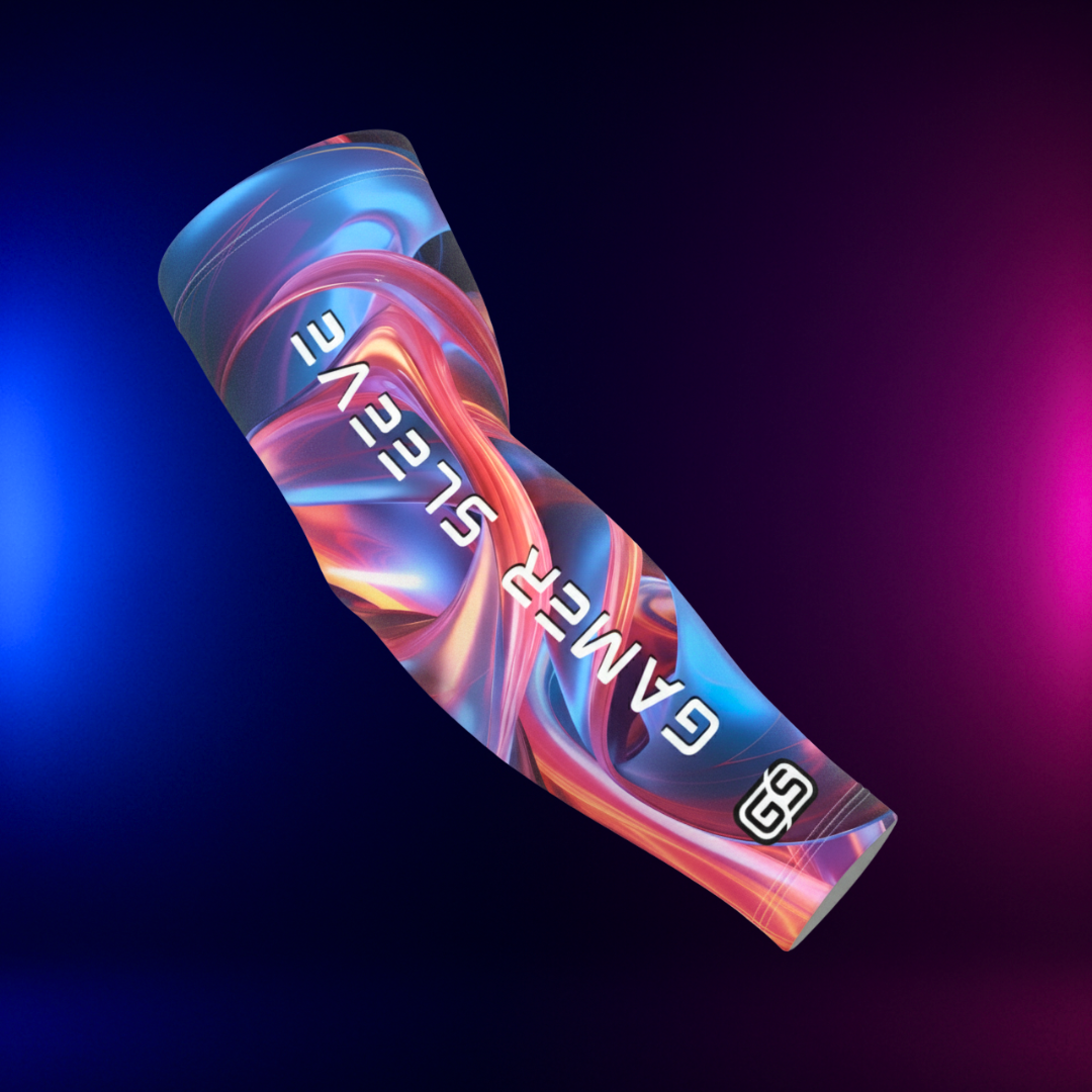 Gamer Sleeve compression arm sleeve — premium gaming sleeve and esports peripheral for PC gamers and streamers