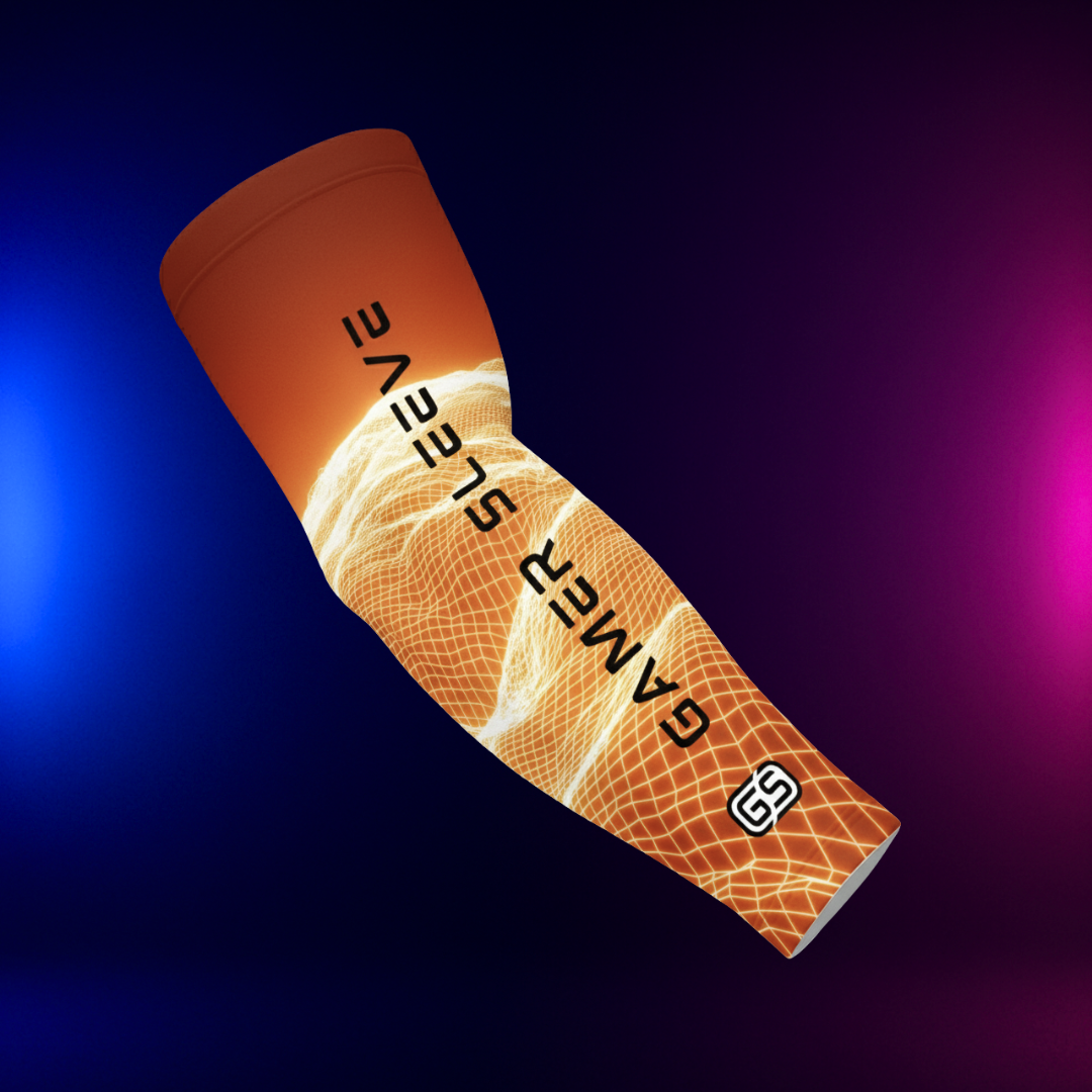 Gamer Sleeve compression arm sleeve — premium gaming sleeve and esports peripheral for PC gamers and streamers