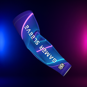 Gamer Sleeve compression arm sleeve — premium gaming sleeve and esports peripheral for PC gamers and streamers